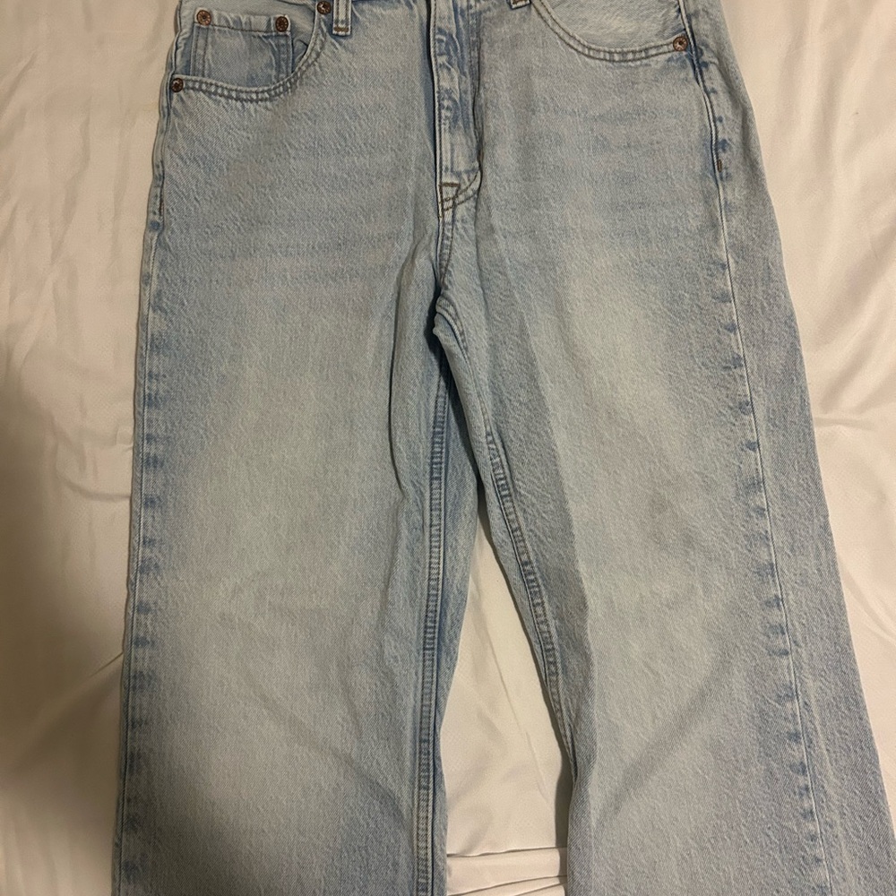 Aeropostale Blue Straight Leg Jeans Classic Style